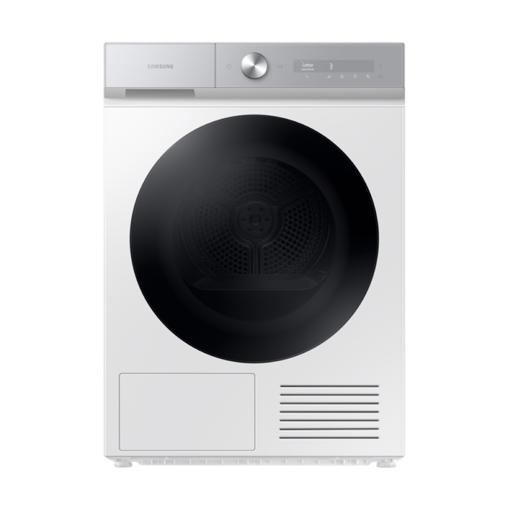 SAMSUNG เครื่องอบผ้าฝาหน้า DV10BB9440GHST 10 กก. HEAT PUMP สีขาว