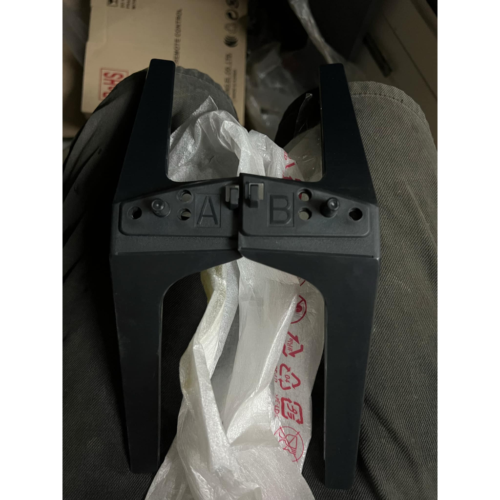 ขาตั้งทีวี LG รุ่น  60UQ80 , 65UQ80   แท้ พร้อมนอต