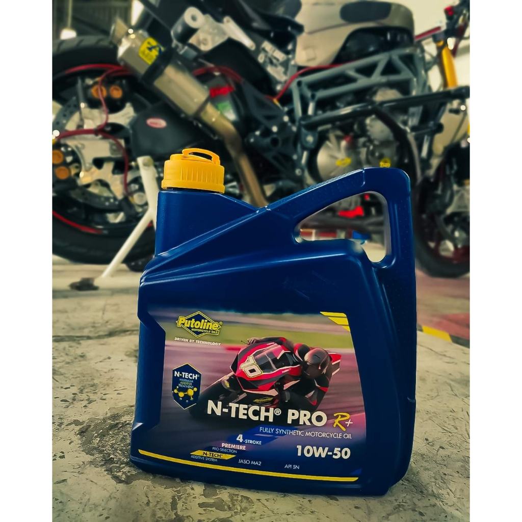 น้ำมันเครื่อง Putoline N-Tech Pro R+ เบอร์ 10W50 15W50 ขนาดแกลลอน 4 ลิตร - รูปที่ 2