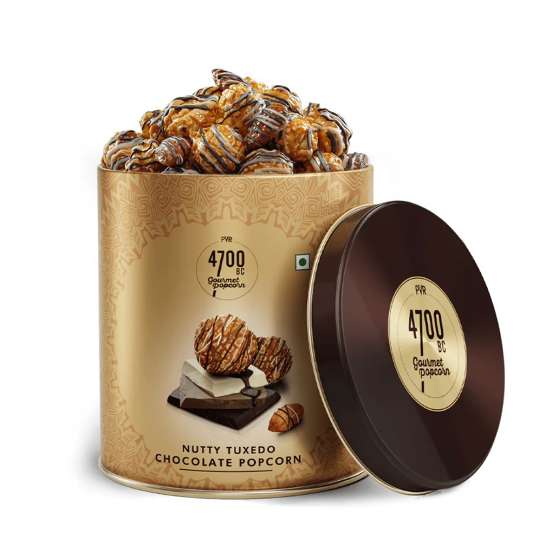4700bc Nutty Tuxedo Chocolate Popcorn 150g/650กรัม