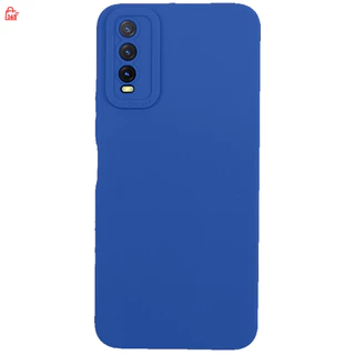 เคส สำหรับ Vivo Y12s Y12a Y20s Y20 Y20i V2043 V2026 V2102 V2029 เคสซิลิโคนนิ่ม กันกล้อง TPU สีพื้น