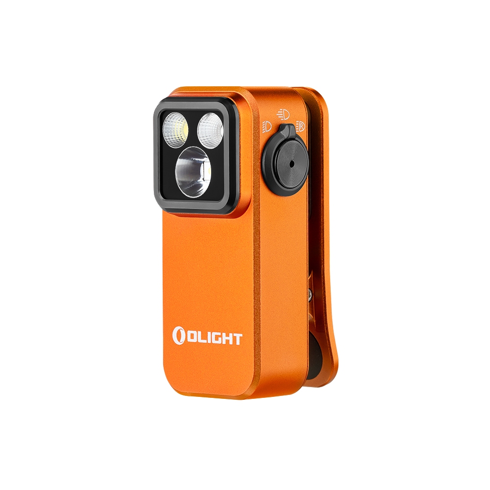 Oclip Pro ไฟฉายขนาดเล็กที่มีแหล่งกำเนิดแสงสามแหล่ง