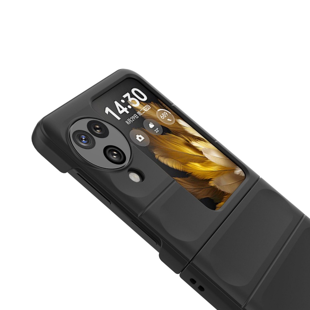 【แท้💯%】เคสสำหรับ Oppo N3 Flip,N2 Flip ผิวด้าน กันกระแทก กันรอยขีดข่วน - รูปที่ 5