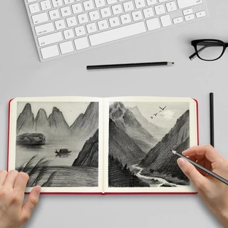Talens Art Creation Sketch Book 140 grams 80 sheets สมุดสเก็ตช์ สมุดโน๊ต ไม่มีเส้น