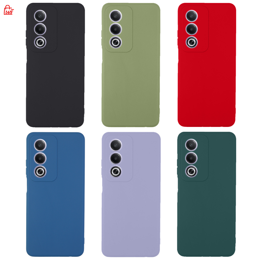 เคส สำหรับ OPPO A3 Pro เคสซิลิโคนนิ่ม สีพื้น กันกล้อง TPU บาง