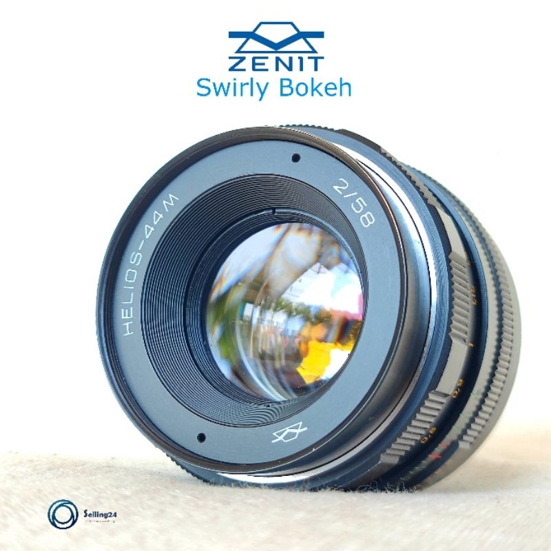 เลนส์มือหมุน HELIOS-44M 58mm F2 (16) Mount M42 Swirly Bokeh