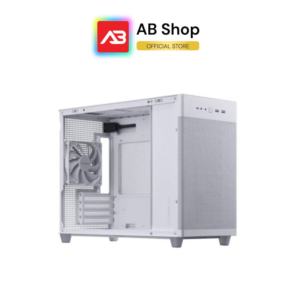 ASUS เคส Prime AP201 Mesh (MicroATX) Edition (White)(90DC00G3-B30000)