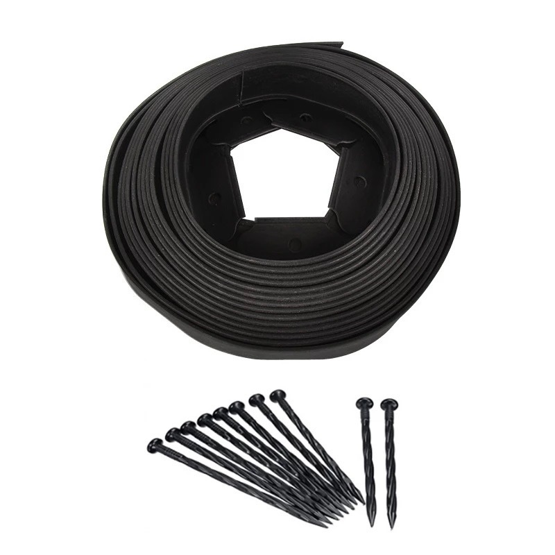 (พร้อมส่งในไทย) ขอบกันดิน ขอบกั้นดิน ที่กั้นดินสวน สูง5 ยาว 2-5-10เมตร ( พร้อมตะปู) ขอบกันดินจัดสวน - รูปที่ 6