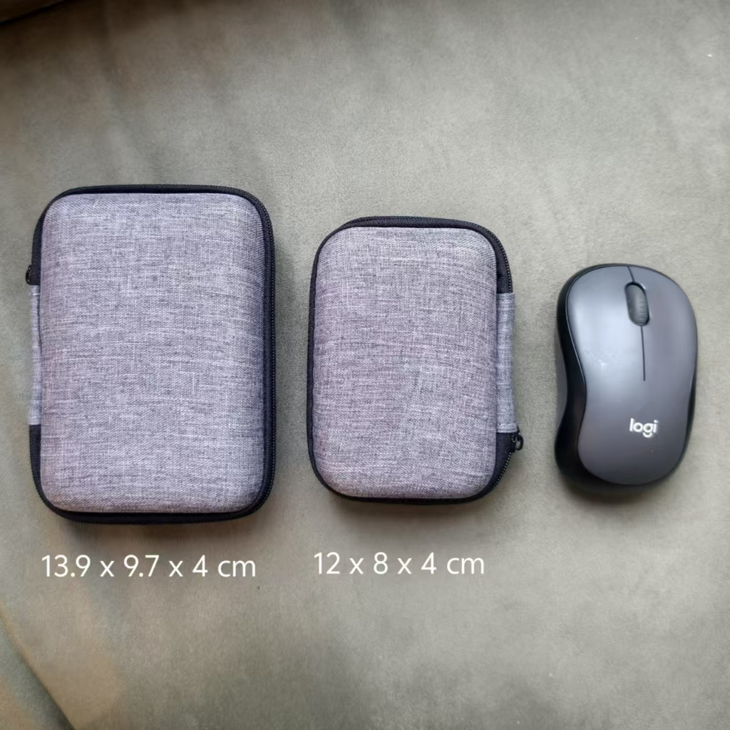 เคสใส่หูฟัง อุปกรณ์ชาร์จ หัวชาร์จ สายชาร์จ ของจุกจิก กระเป๋าใส่หูฟังและอุปกรณ์พกพาสะดวก ป้องกันได้ดี ราคา ถูกที่สุด ดีลบีเคเค แกลเลอรีภาพที่ 2