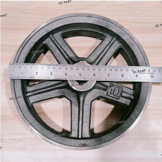มูเล่ย์ร่อง พู่เลย์ pulley ขนาด 10 นิ้ว 3 ร่อง B มูเลย์มอเตอร์-เครื่องยนต์ คุณภาพดี สินค้าพร้อมส่ง