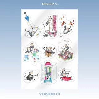 สติกเกอร์รวมภาพจากหนังสือ Monkey Business