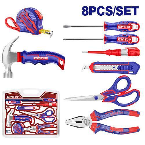 EMTOP ชุดเครื่องมือ 8PCS EHTS01081