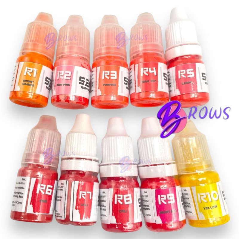สีSeoul R สีปาน น ม สีปาก สีน้ำออแกนิค 5ml.