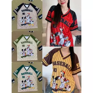 ( M112 ) เสื้อยืด มิ้กกี้ รวมเพื่อน ขนาดเสื้อ L-2xl Clothing ผู้หญิง Women Tshirt