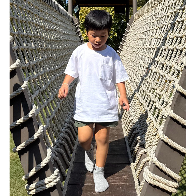KidzDio : Kids Oversized T-Shirt | Minimal | เสื้อยืดเด็ก ทรง Oversized ผ้า cotton นุ่มใส่สบาย