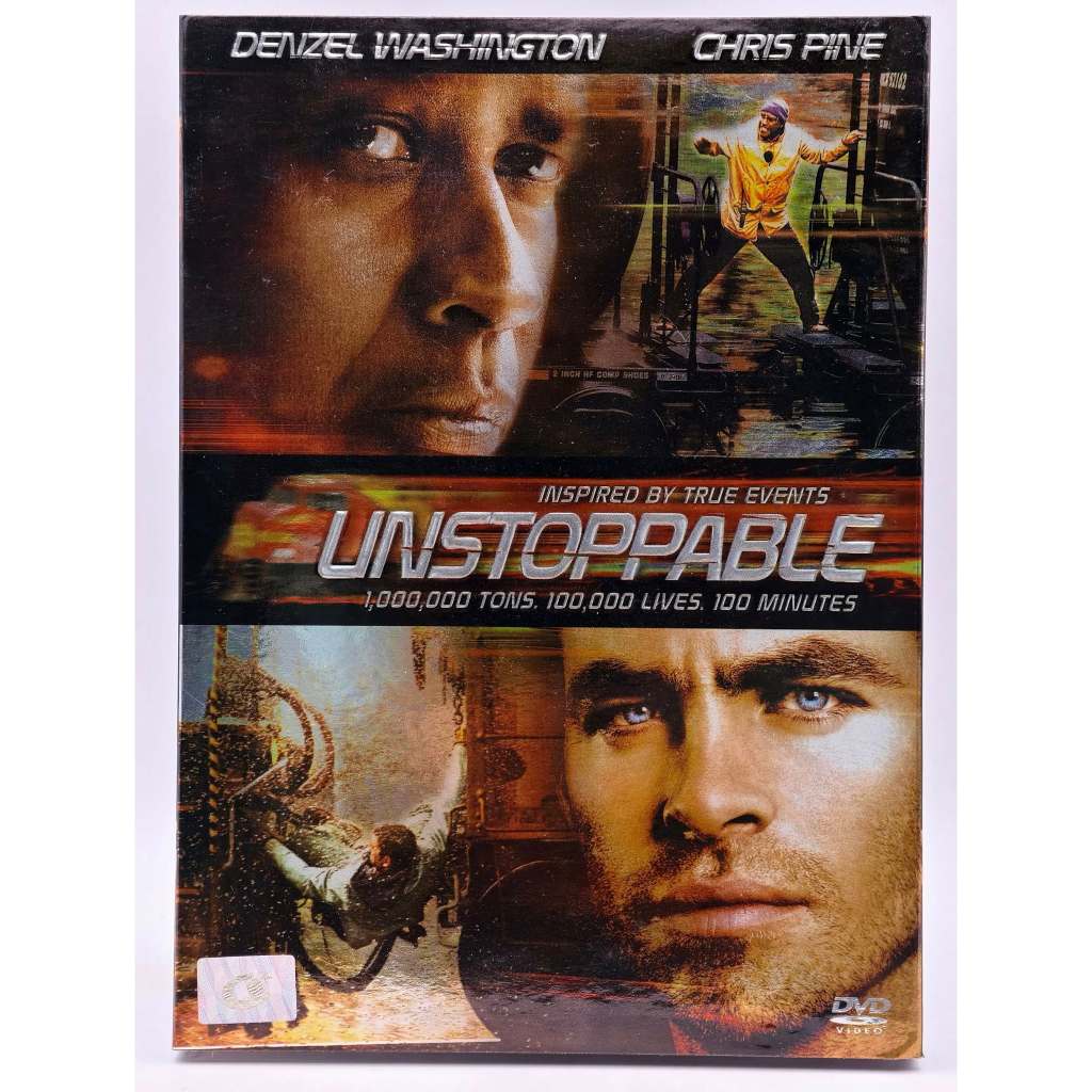 DVD : Unstoppable  ดีวีดีมือสองแผ่นแท้มาสเตอร์ สภาพนางฟ้า ราคาสุดคุ้ม 5633