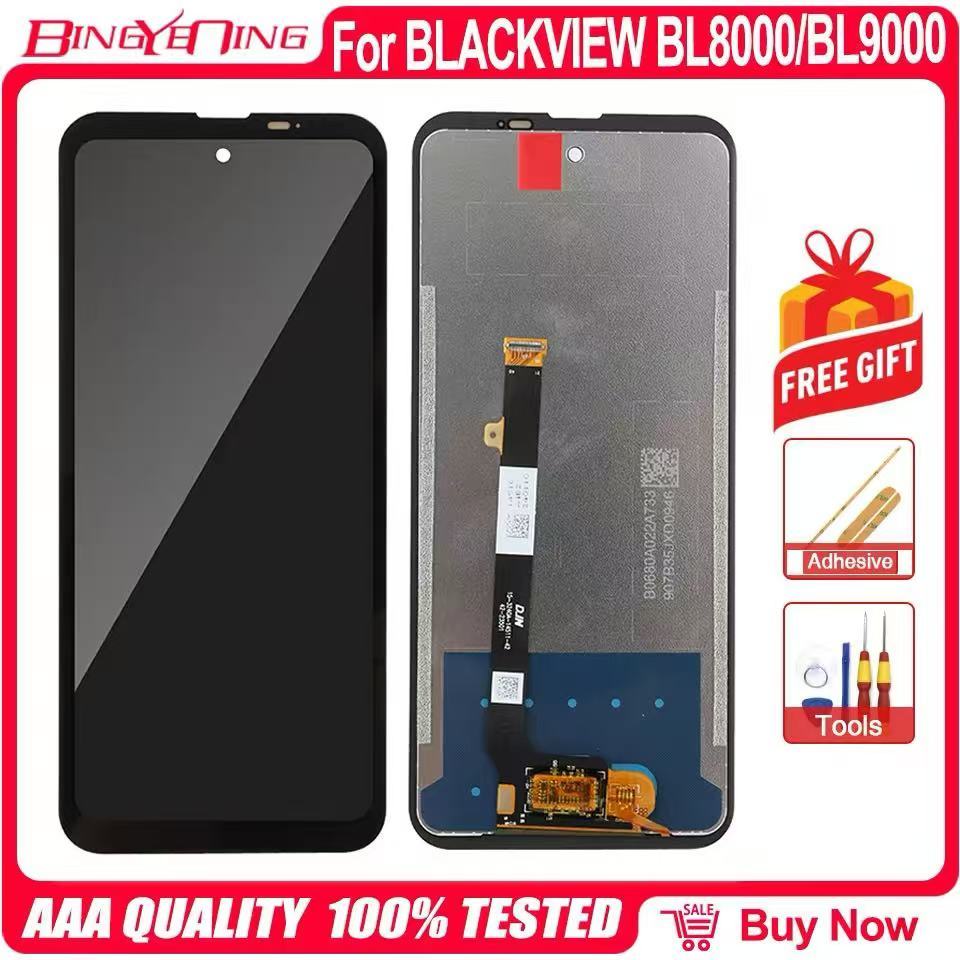 6.78 นิ้วเดิมใหม่สำหรับ Blackview BL8000 BL9000 BL9000 Pro จอสัมผัส + จอแสดงผล LCD Digital Assembly
