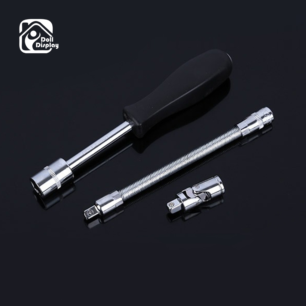 ชุดประแจ ชุดเครื่องมือ ชุดเครื่องมือช่าง ความต้านทานการสึกหรอ บล็อกชุด 46 ชิ้น เครื่องมือสำหรับอู่ซ่อมรถ แบบพกพา - รูปที่ 6