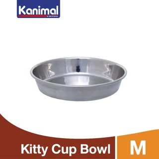 Kanimal Kitty Cup Bowl ชามอาหาร ชามน้ำ ชามสแตนเลส (Size S / Size M)