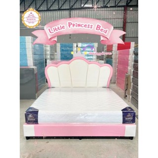 เตียงเจ้าหญิง (รหัสM1) +ที่นอน ขนาด 6 ฟุต