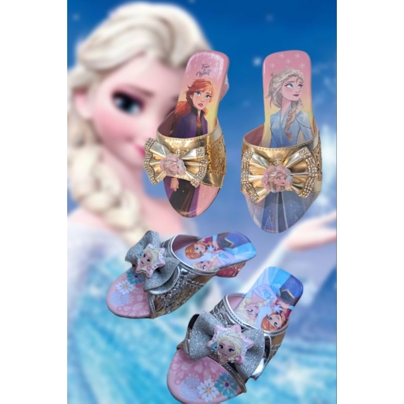 รองเท้าส้นสูงเด็กเจ้าหญิงFrozen(3-5ปี)New2024