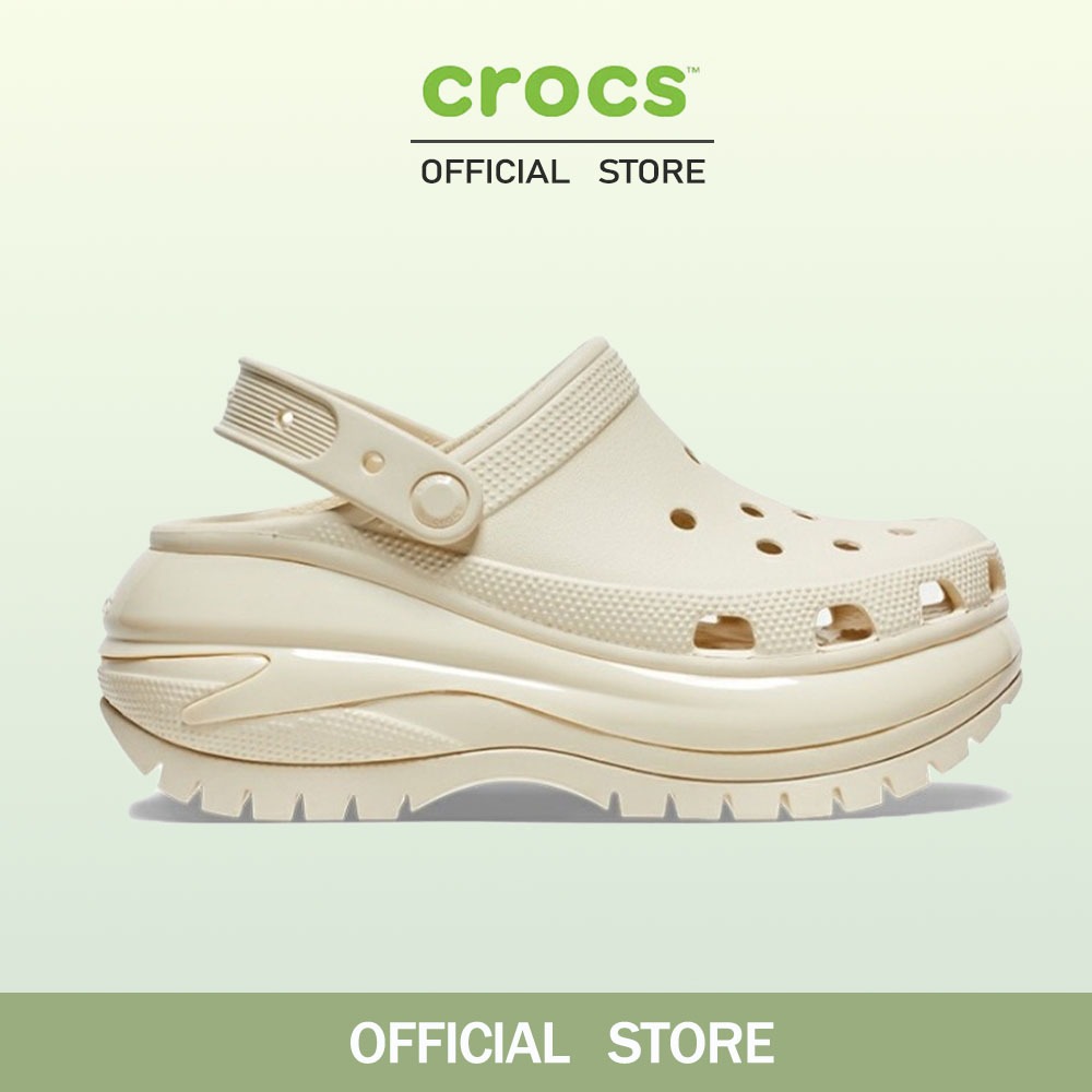 รองเท้า cross แท้ mega crush รองเท้าเสริมส้นผู้หญิง สีน้ำตาล/เจ็ดสี รองเท้าแตะน่ารัก รองเท้าไปทะเล|2079882