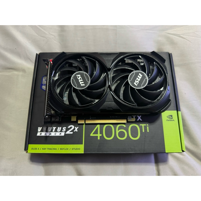 RTX 4060Ti 8GB MSI VENTUS X2 OC มือสอง ประกันศูนย์ไทย