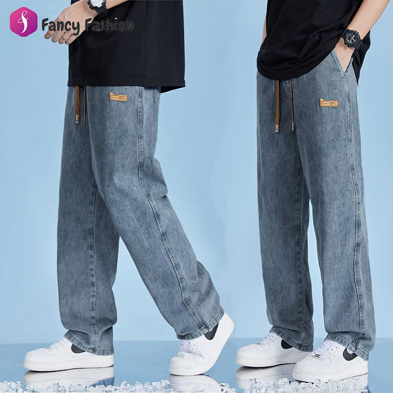 Fancy Fashion ขาสตี้นลาวส์ ดีไซน์เชือกสั้น ล้างย้อนวินเทจ สบายแฟชั่น สไตล์ยุคใหม่