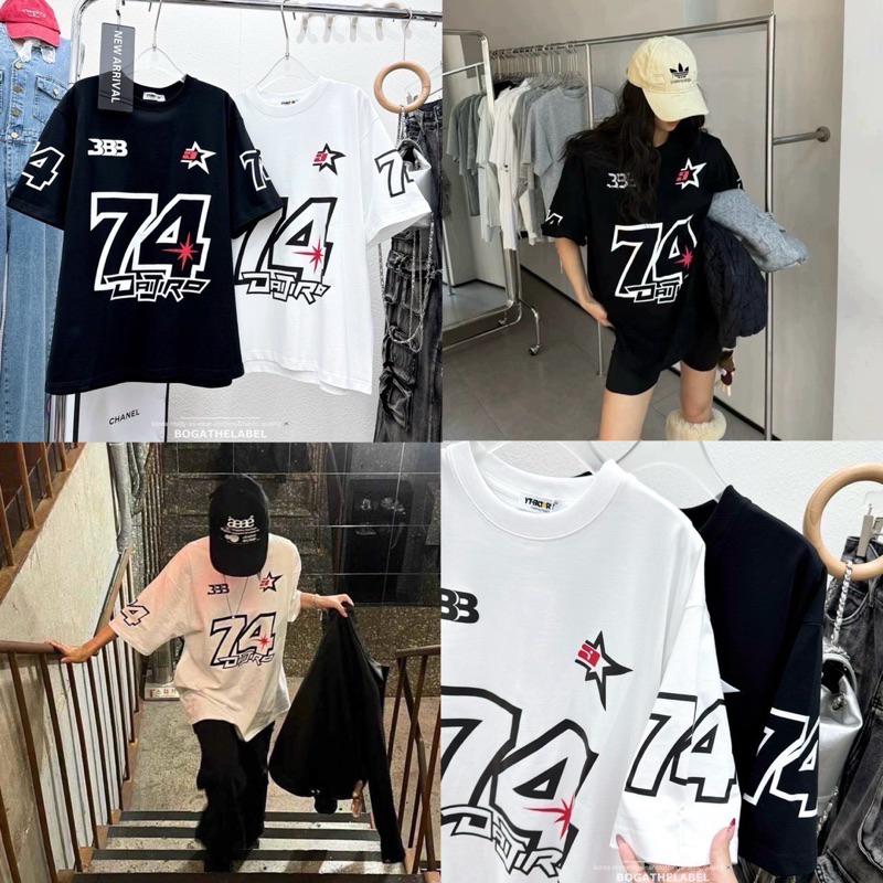 • No.74 racing tee • เสื้อยืดสาวสปอร์ต ออนเทรนด์ตอนนี้สุดๆ