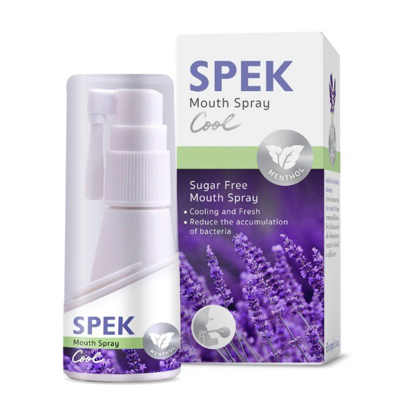 TCP SPEK MOUTH SPRAY 20ML.ขจัดเสมหะ ลดการระคายคอ เย็นชุ่มคอ พร้อมลมหายใจสดชื่น