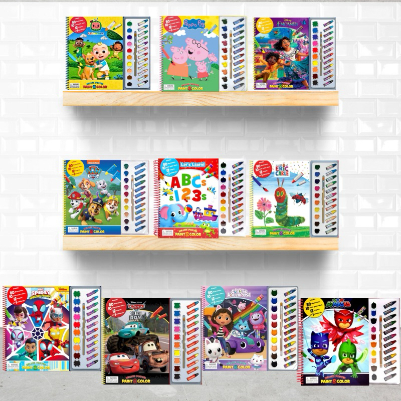 Disney Deluxe Poster Paint & Color ลายต่างๆ ของแท้จากอเมริกา