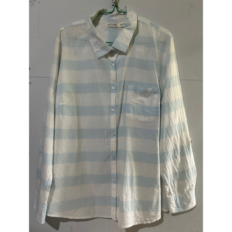 เสื้อเชิ้ต Faded Glory size XL 💯  cotton