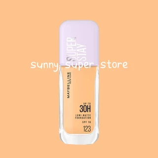 Maybelline Superstay Lumi-Matte Foundation รองพื้นเนื้อแมท ล็อคผิวเนียน ติดทน 30 ชม. มีกันแดด 35ML.