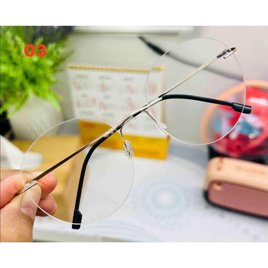 เลนส์สองชั้นแบบมีรอยต่อแว่นไร้ขอบตัดตามค่าสายตา กรณีสายตาไม่สั้นและไม่เอียง - รูปที่ 5