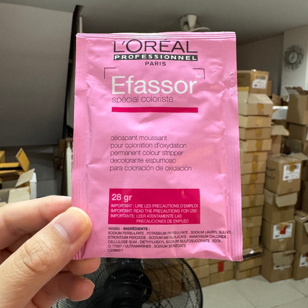 LOREAL Efassor ผงฟอกสีผม ลอริอัล 28 กรัม