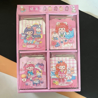 (ยกโหล 12 ชิ้น) No.375 กระดานรองเขียน กระดาษโน๊ตลายการ์ตูน ส…