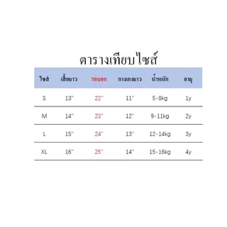 โปโล เสื้อผ้าแฟชั่นเด็กผู้ชาย1-4ขวบ ลายปักหมี