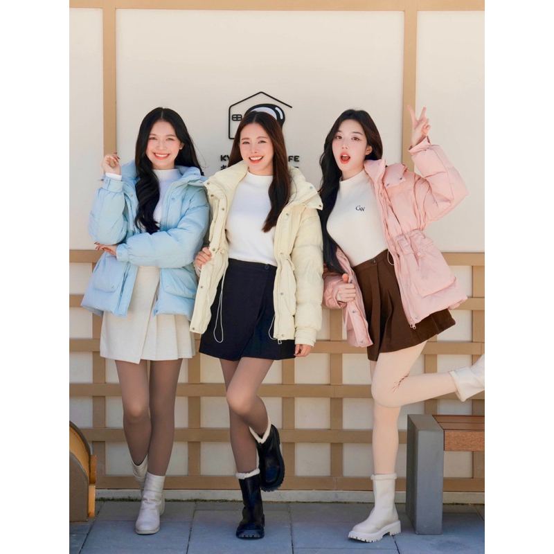 C109 Puffer down coat โค้ทขนเป็ด