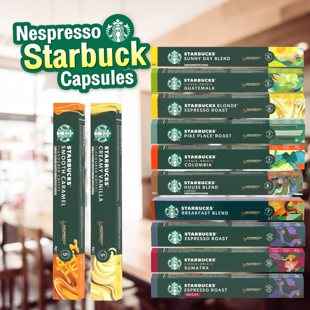 Starbucks Nespresso Machine BBE 06/2026 - 12/2026