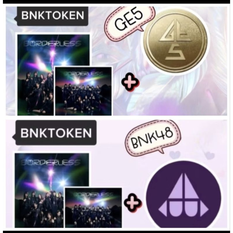 BNK48 CGM48 แผ่น CD และ Photobook + TK GE5