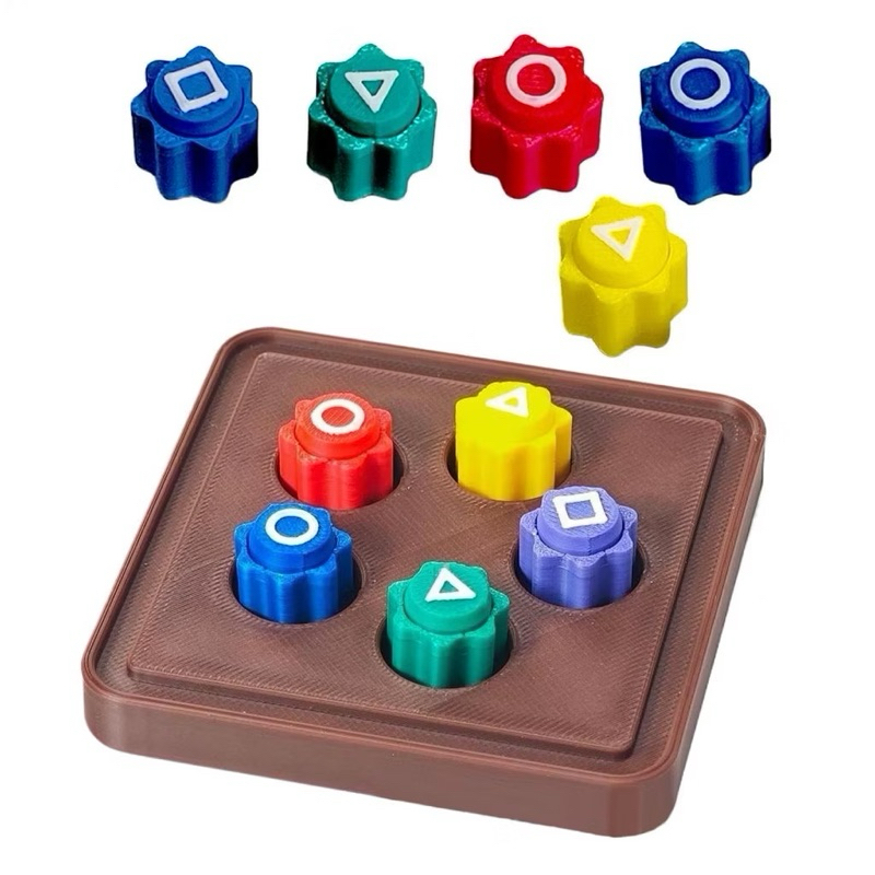 พร้อมส่ง เกมหมากเก็บ Squid Game 2 พร้อมถาด