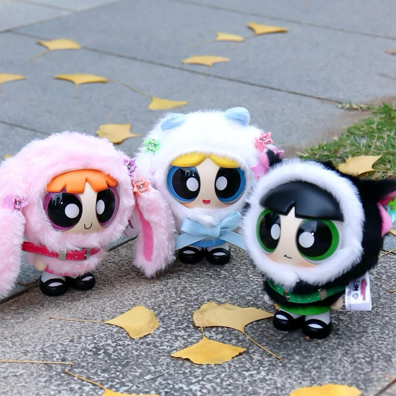 TOPTOY Powerpuff Girls Cape Doll Series🥭พวงกุญแจพาวเวอร์พัฟเกิร์ล พรี7วัน