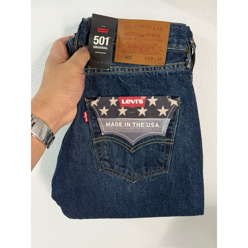 Levi’s 501 premium bigE ริมแดง made in USA size 29/32