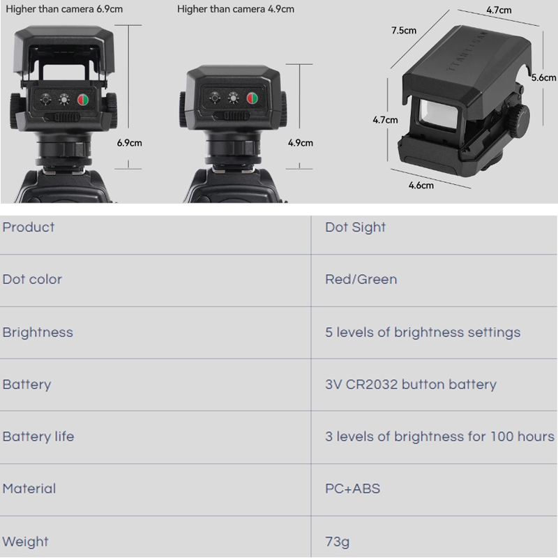 TTARTISAN DOT SIGHT อุปกรณ์ช่วยโฟกัส สำหรับ Tele Photo รับประกัน 1 ปี
