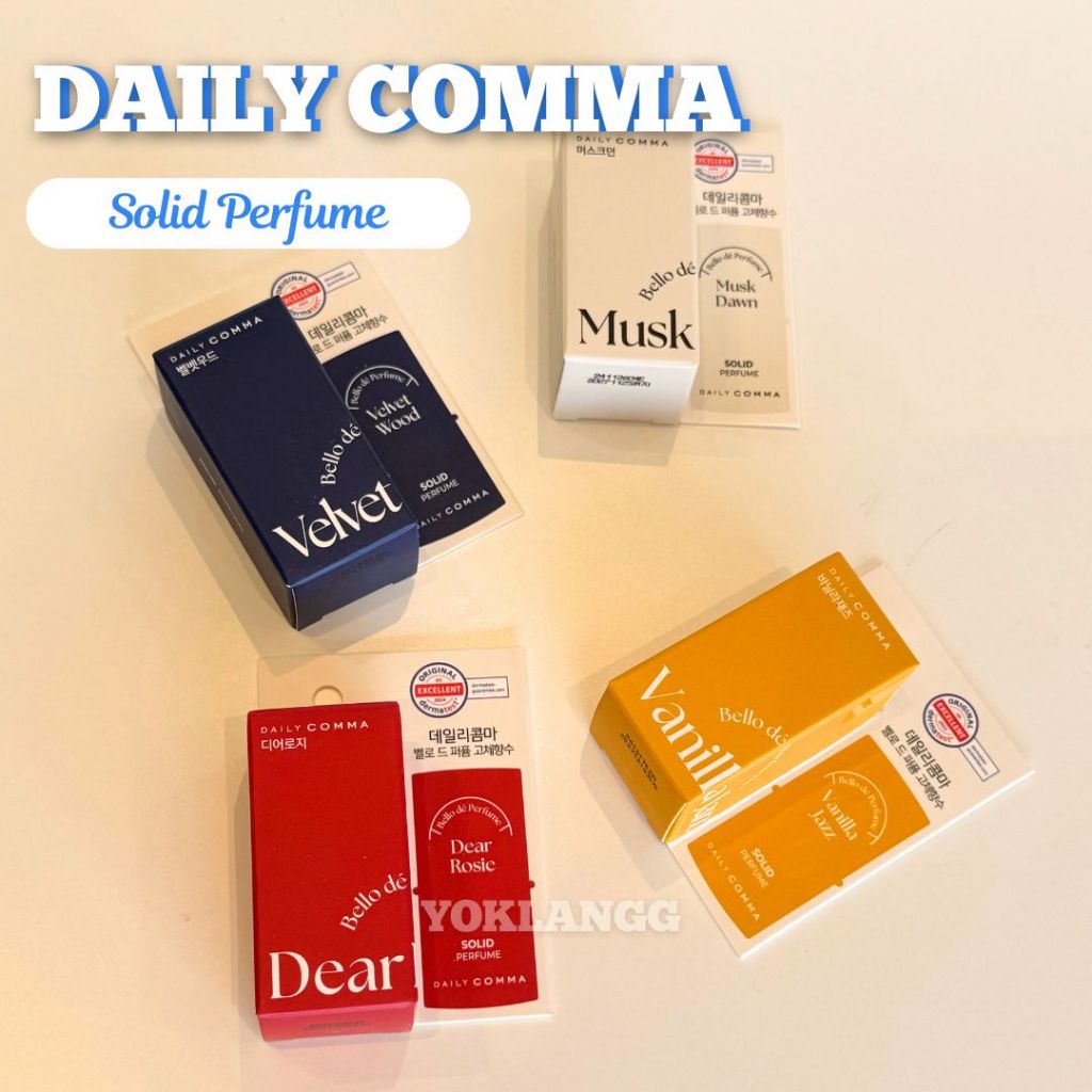 Daily comma solid perfume
