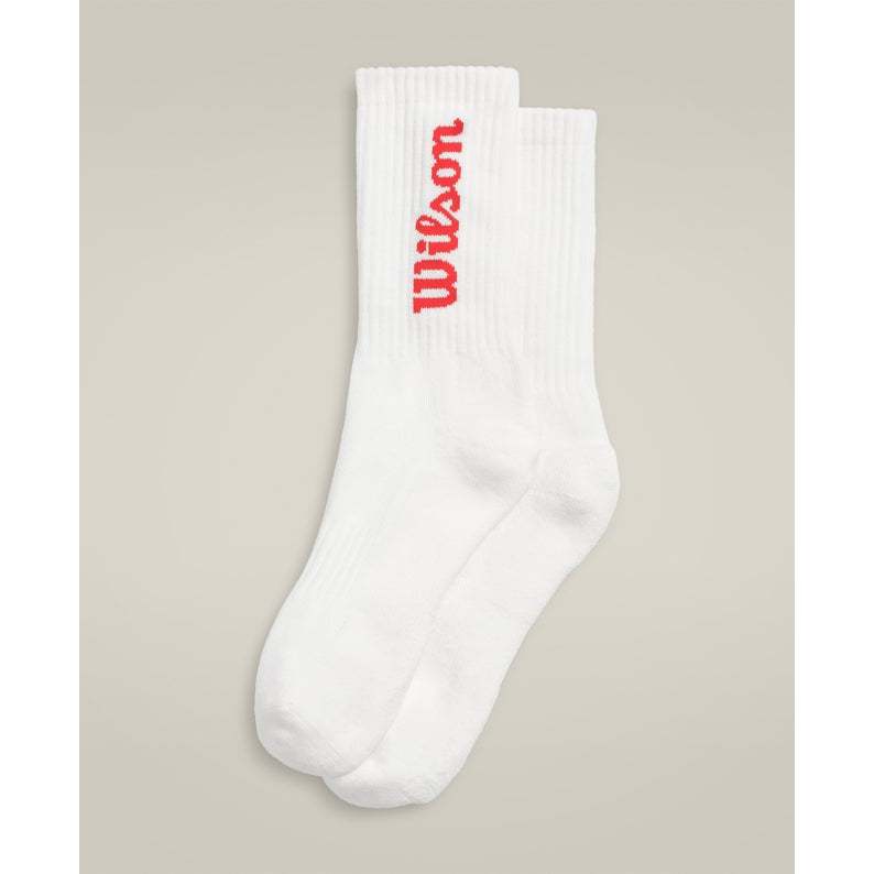 Wilson Unisex CREW LOGO SOCK WU00017411ZAA Official Store