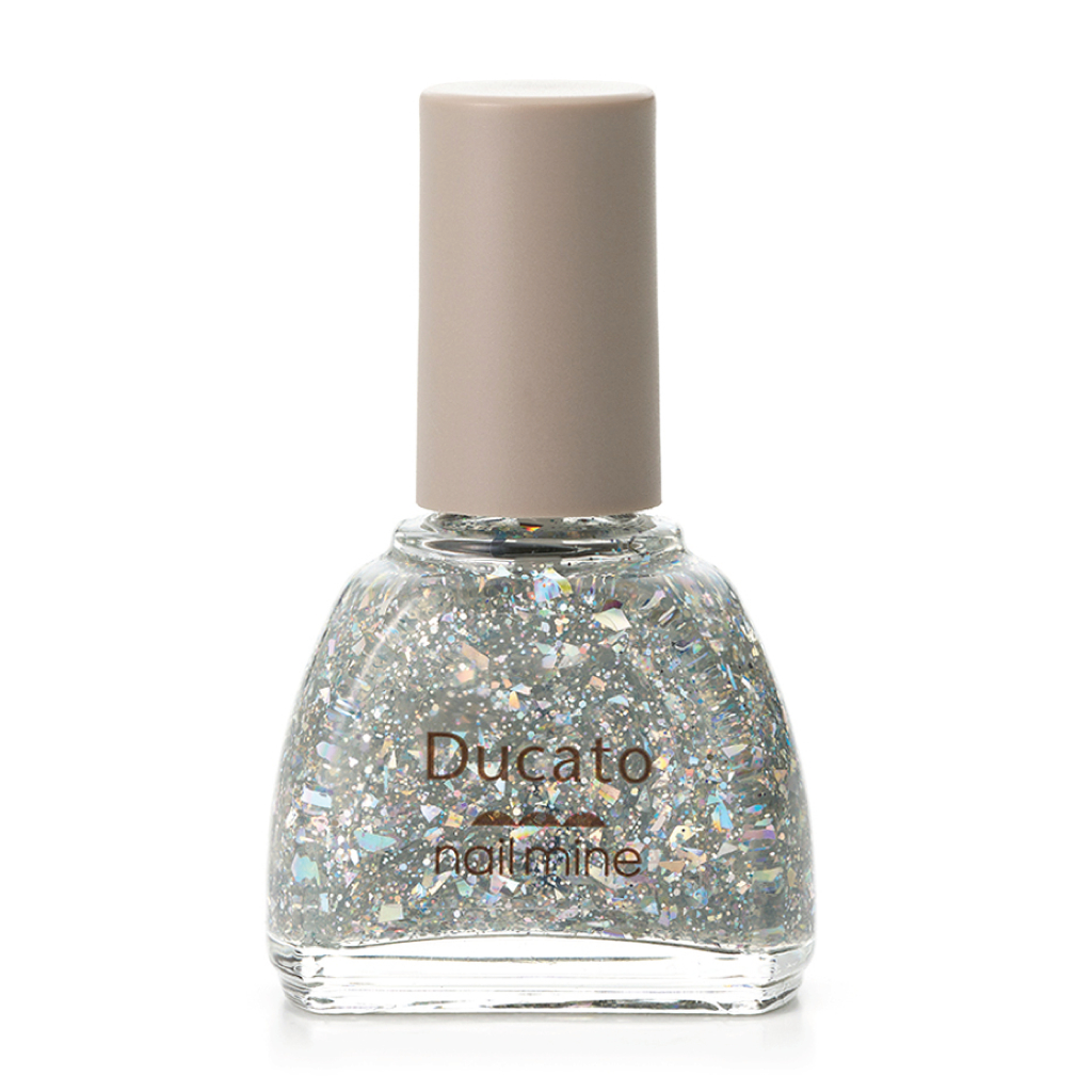 ยาทาเล็บ Ducato Nail Mine สีแดซเซิล ออโรร่า ซิลเวอร์ (16-837116) สูตรวีแกน