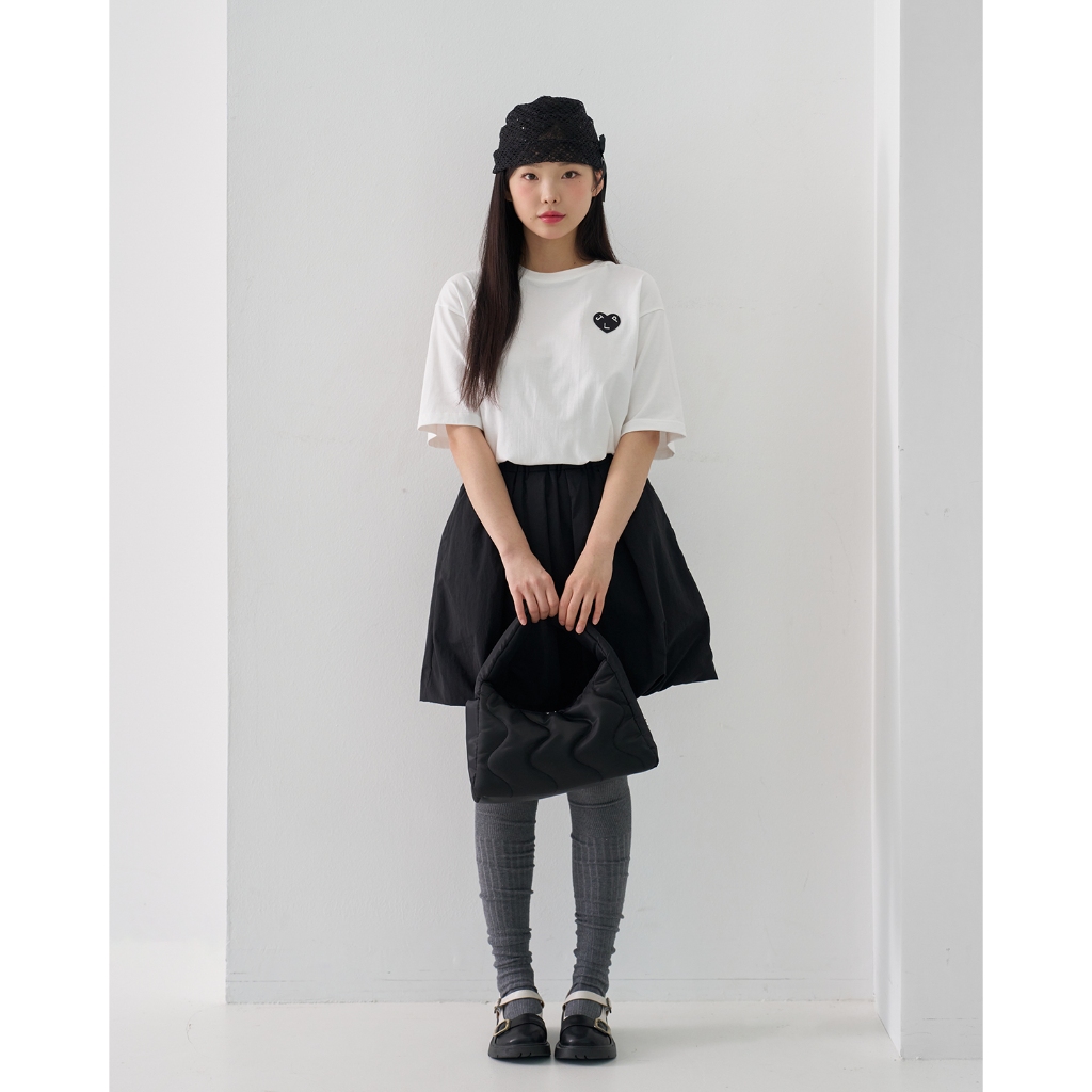JELLYPLEASE - (BASIC PIECES) HEART YOU oversized tshirt