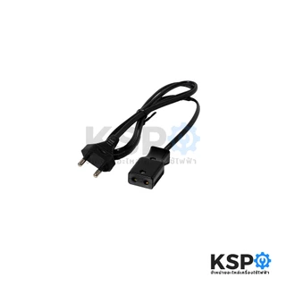 สายไฟ สายหม้อหุงข้าว SHARP ชาร์ป Part. 1B4934ASY รุ่น KSH-D06 KSH-D11 ขนาด 0.6-3.8 ลิตร ยาว1เมตร (แท้) อะไหล่หม้อหุงข้าว