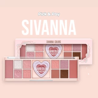 HF661 Sivanna Colors Lovely Multi Palette ซีเวนน่า คัลเลอร์ส เลิฟลี่ มัลติ พาเลทท์